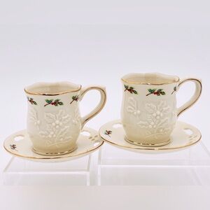 Vintage PartyLite Teacup and Saucer Set